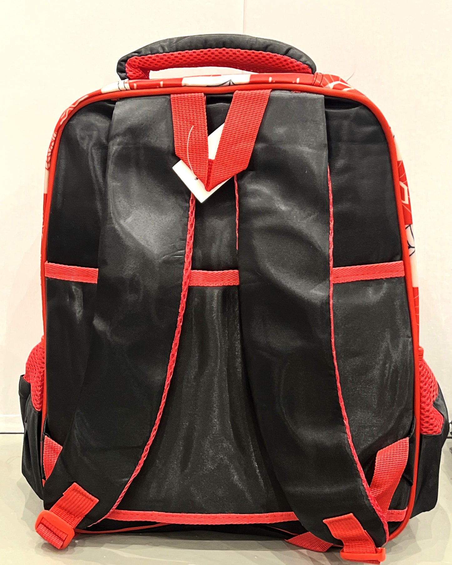 3-in-1 Detachable Trolley Schoolbag Set for Kids – Rolling Backpack with Lunch Bag & Pencil Case - 25-16211-1 Spider