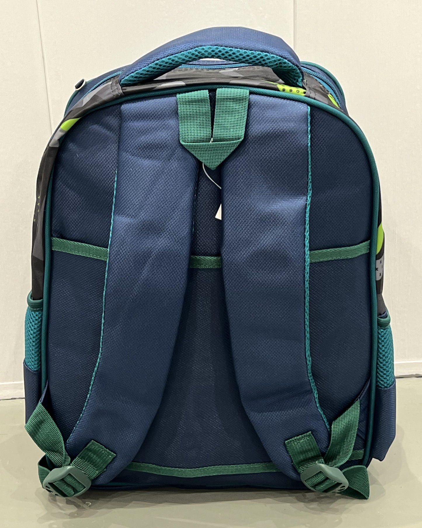 3-in-1 Detachable Trolley Schoolbag Set for Kids – Rolling Backpack with Lunch Bag & Pencil Case - 25-16222-3 Alien Friend