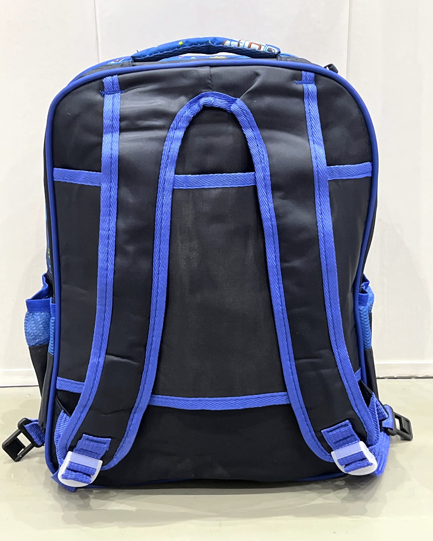 3-in-1 Detachable Trolley Schoolbag Set for Kids – Rolling Backpack with Lunch Bag & Pencil Case - 25-1633-12 Heroes