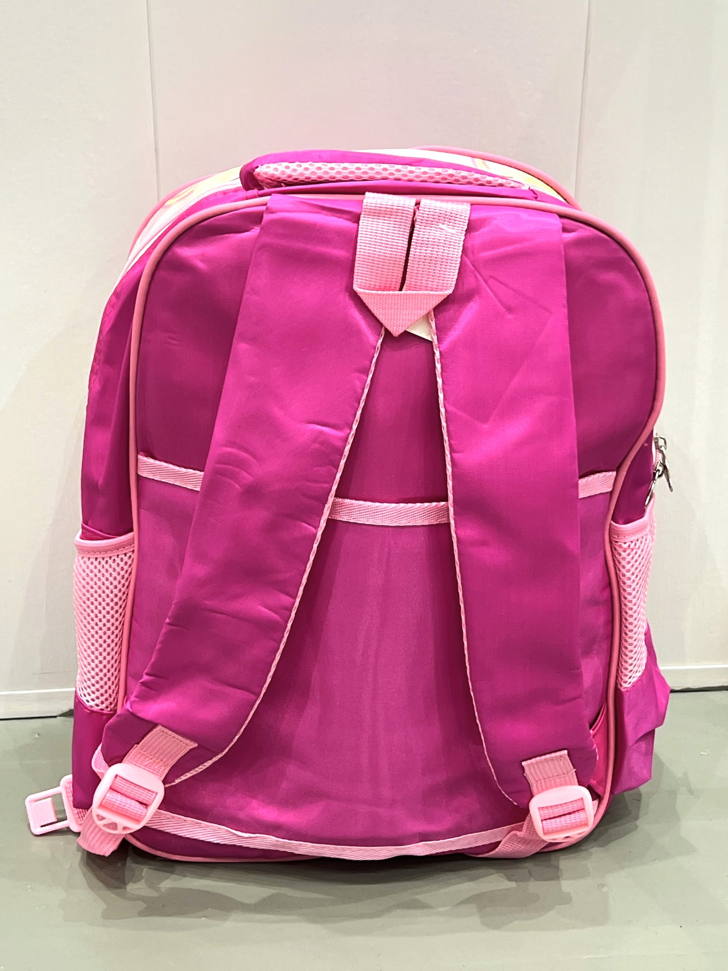 3-in-1 Detachable Trolley Schoolbag Set for Kids – Rolling Backpack with Lunch Bag & Pencil Case - 25-1633-1 Princesses