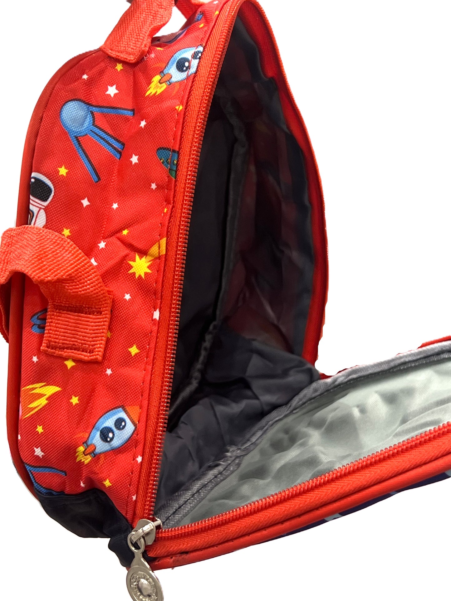 3-in-1 Detachable Trolley Schoolbag Set for Kids – Rolling Backpack with Lunch Bag & Pencil Case - 25-1633-9 Super