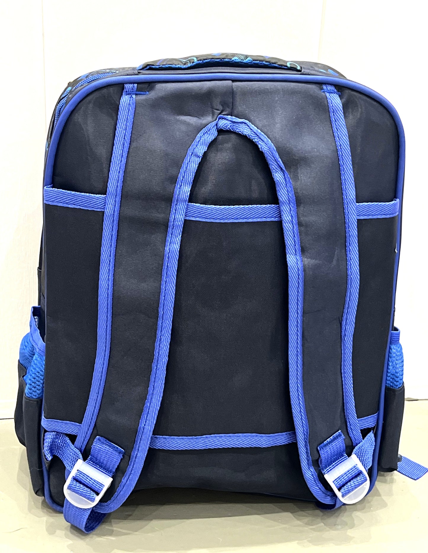 3-in-1 Detachable Trolley Schoolbag Set for Kids – Rolling Backpack with Lunch Bag & Pencil Case - 25-3001-2 Captain
