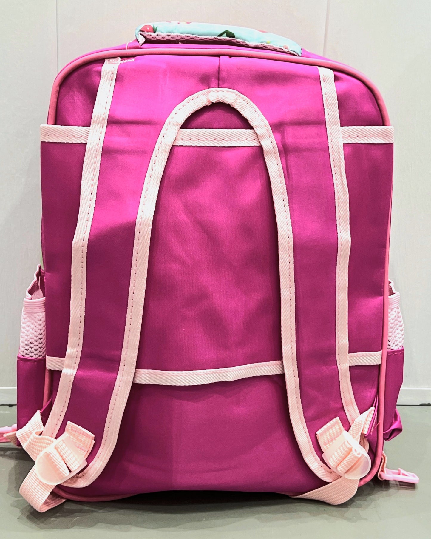 3-in-1 Detachable Trolley Schoolbag Set for Kids – Rolling Backpack with Lunch Bag & Pencil Case - 25-3001-5 Princesses