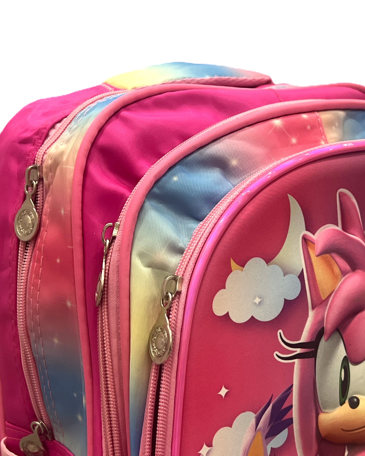 3-in-1 Detachable Trolley Schoolbag Set for Kids – Rolling Backpack with Lunch Bag & Pencil Case - 25-3001-9 Amy