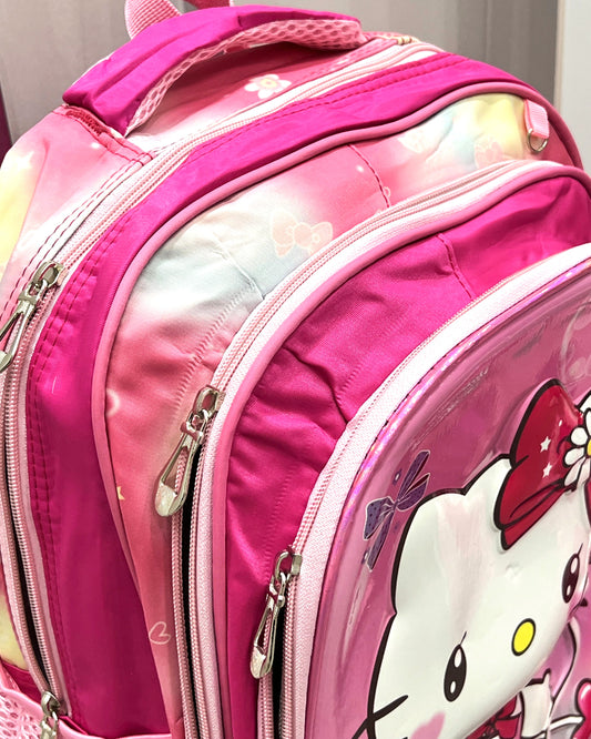 3-in-1 Detachable Trolley Schoolbag Set for Kids – Rolling Backpack with Lunch Bag & Pencil Case - 25-JZ2003-16 Hello