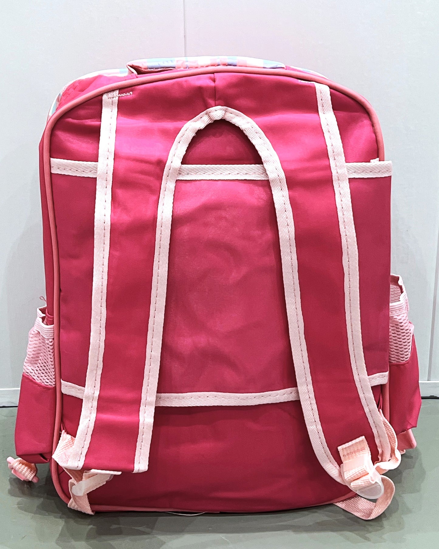 3-in-1 Detachable Trolley Schoolbag Set for Kids – Rolling Backpack with Lunch Bag & Pencil Case - 25-JZ2003-20 Anime