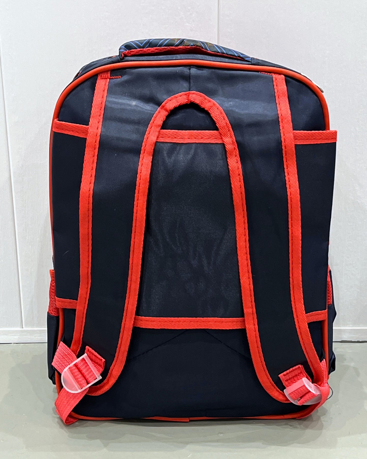 3-in-1 Detachable Trolley Schoolbag Set for Kids – Rolling Backpack with Lunch Bag & Pencil Case - 25-JZ2003-21 Anime
