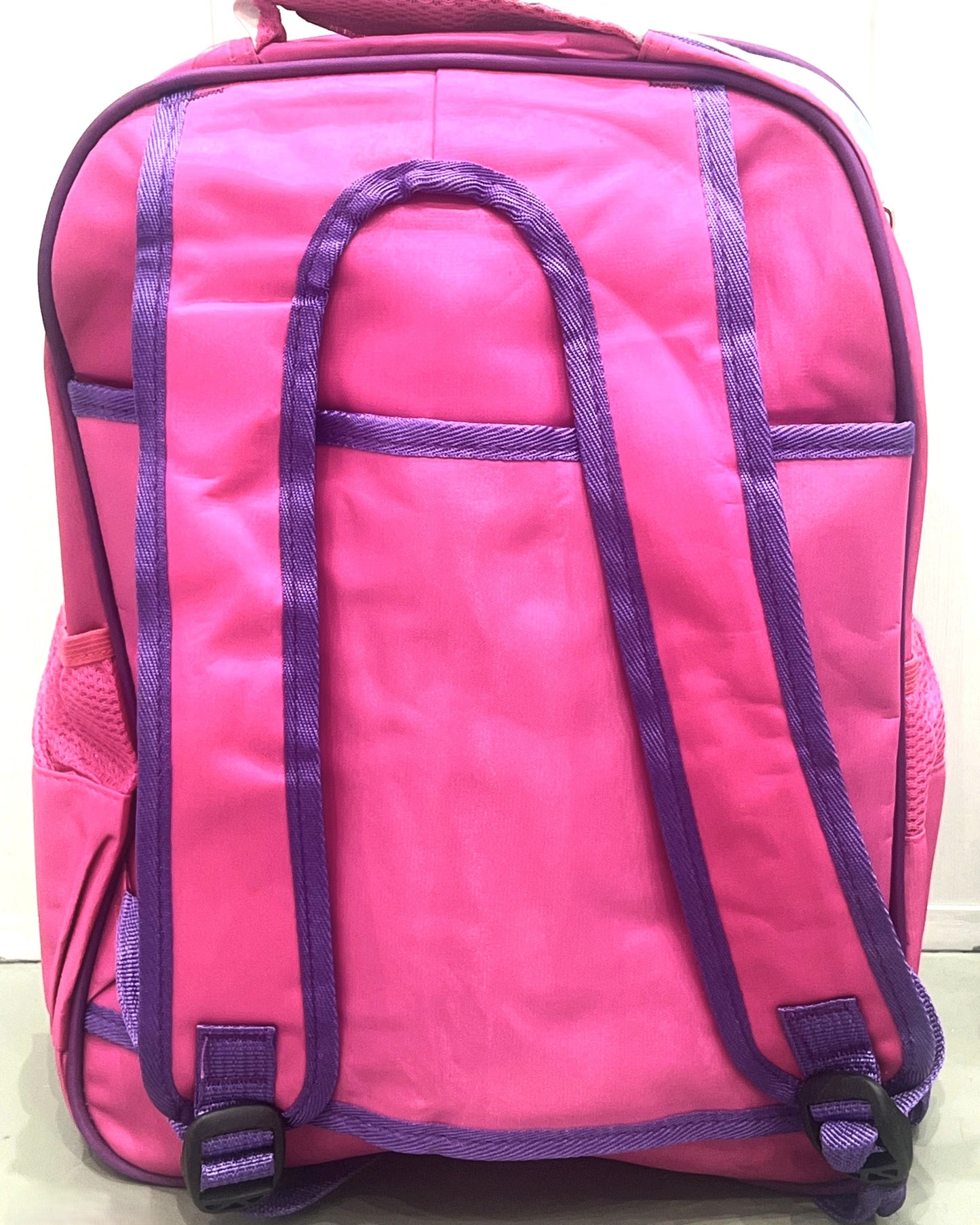 3-in-1 Detachable Trolley Schoolbag Set for Kids – Rolling Backpack with Lunch Bag & Pencil Case - 25-JZ2003-23 Princesses
