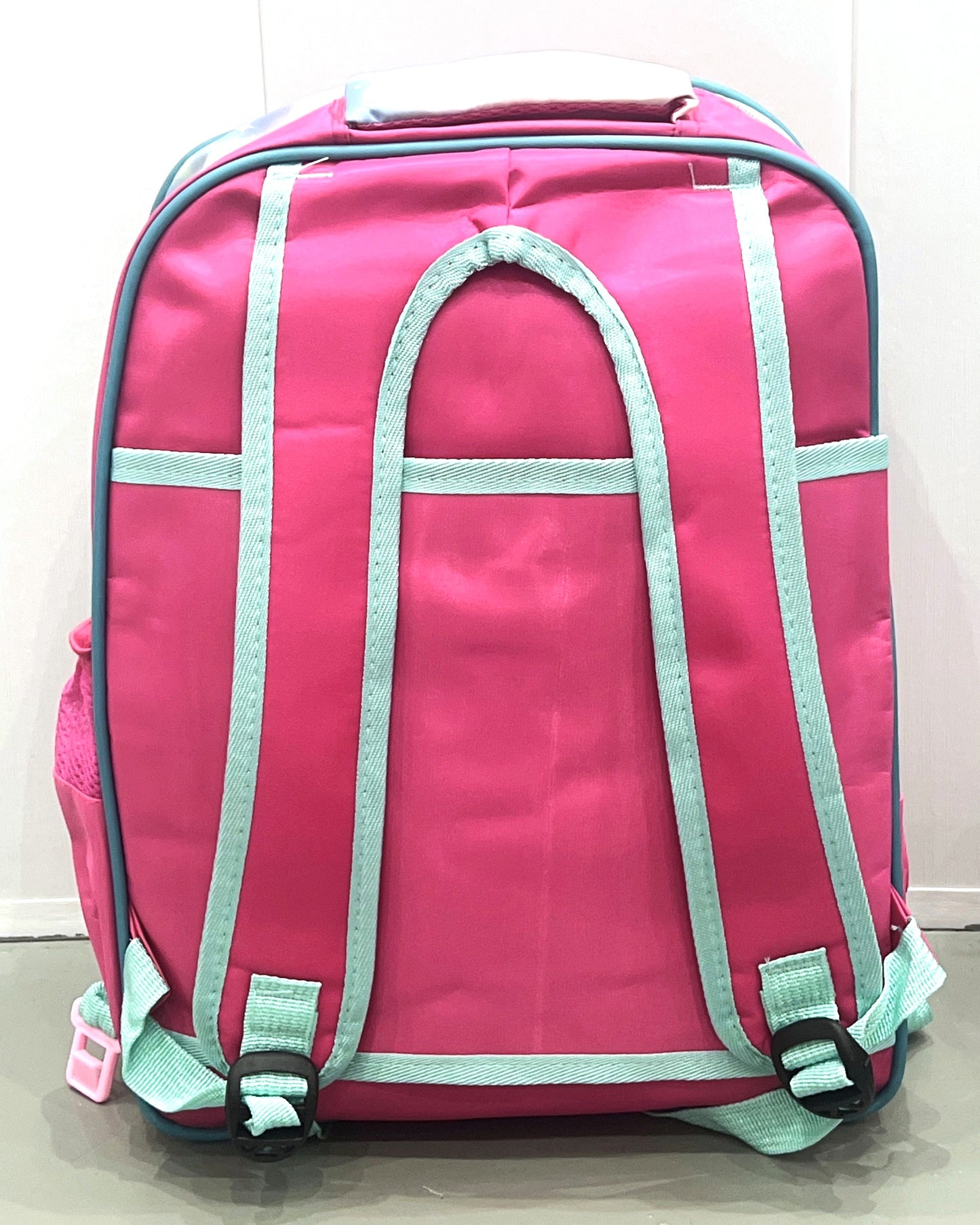 3-in-1 Detachable Trolley Schoolbag Set for Kids – Rolling Backpack with Lunch Bag & Pencil Case - 25-JZ2003-27 Cartoon