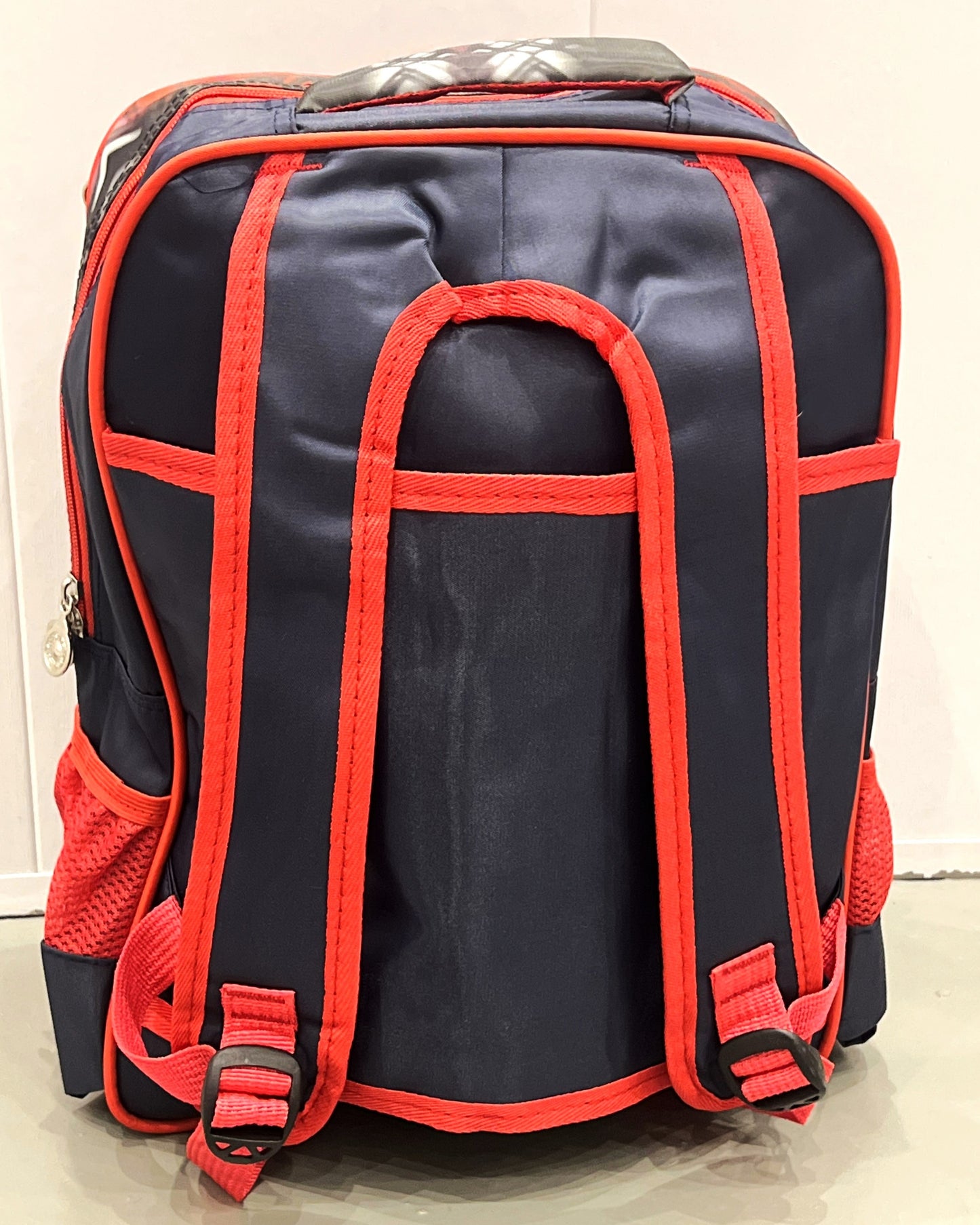 3-in-1 Detachable Trolley Schoolbag Set for Kids – Rolling Backpack with Lunch Bag & Pencil Case - 25-JZ2003-7 Spider