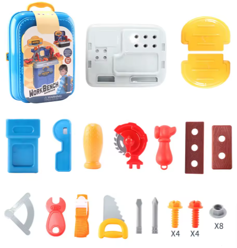 2-in-1 Tool Workbench Backpack (Ages 3+) | C937412 | CityGo