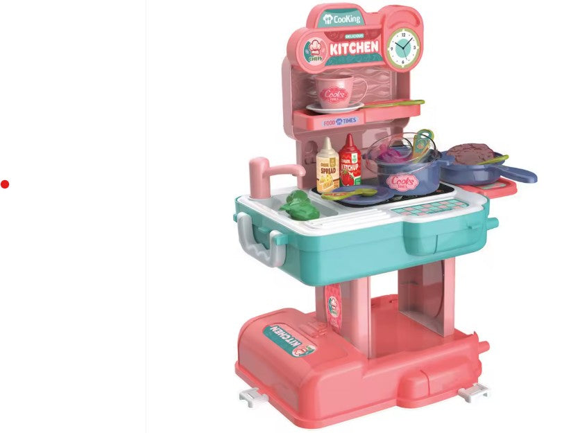 2-in-1 Kitchen Backpack Playset – Clinic Table & Tools (Ages 3+) | C937413 | CityGo