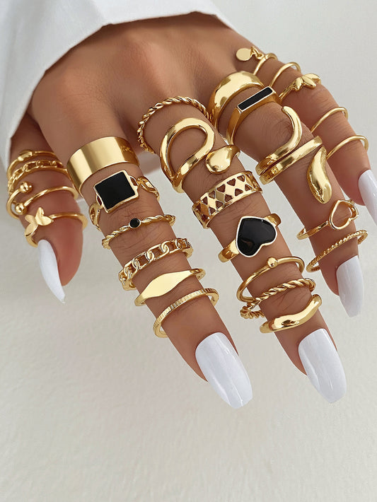 Women Rings Set - 8602