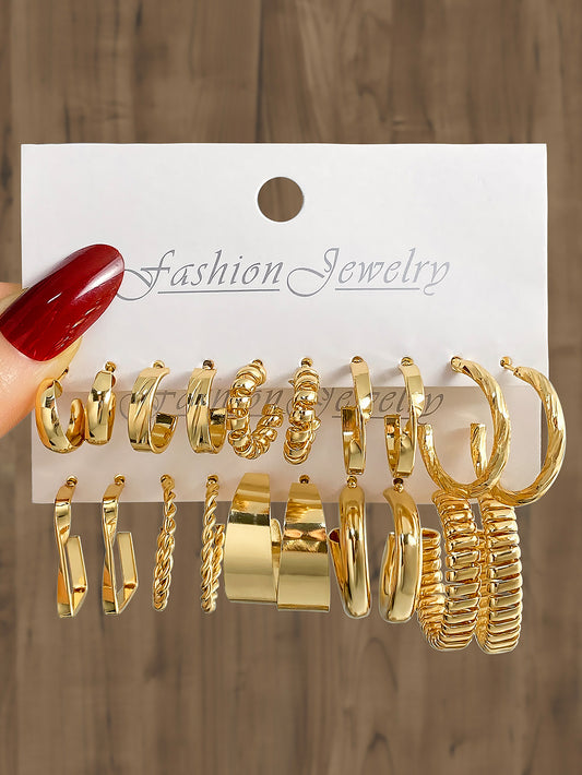 Women Earring Set - 1017