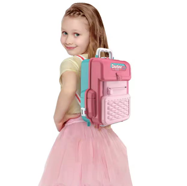 2-in-1 Doctor Backpack Playset – Clinic Table & Tools (Ages 3+) | C937415 | CityGo