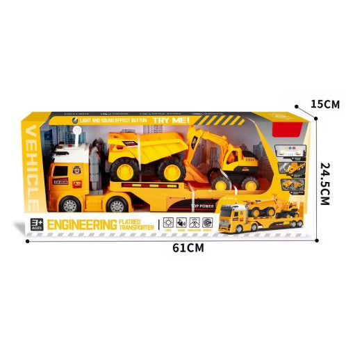 construction truck playset