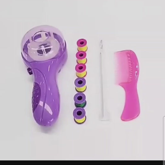 DIY Hair Braider Kit – Beads & Threads (Ages 6+) | C990507 | CityGo