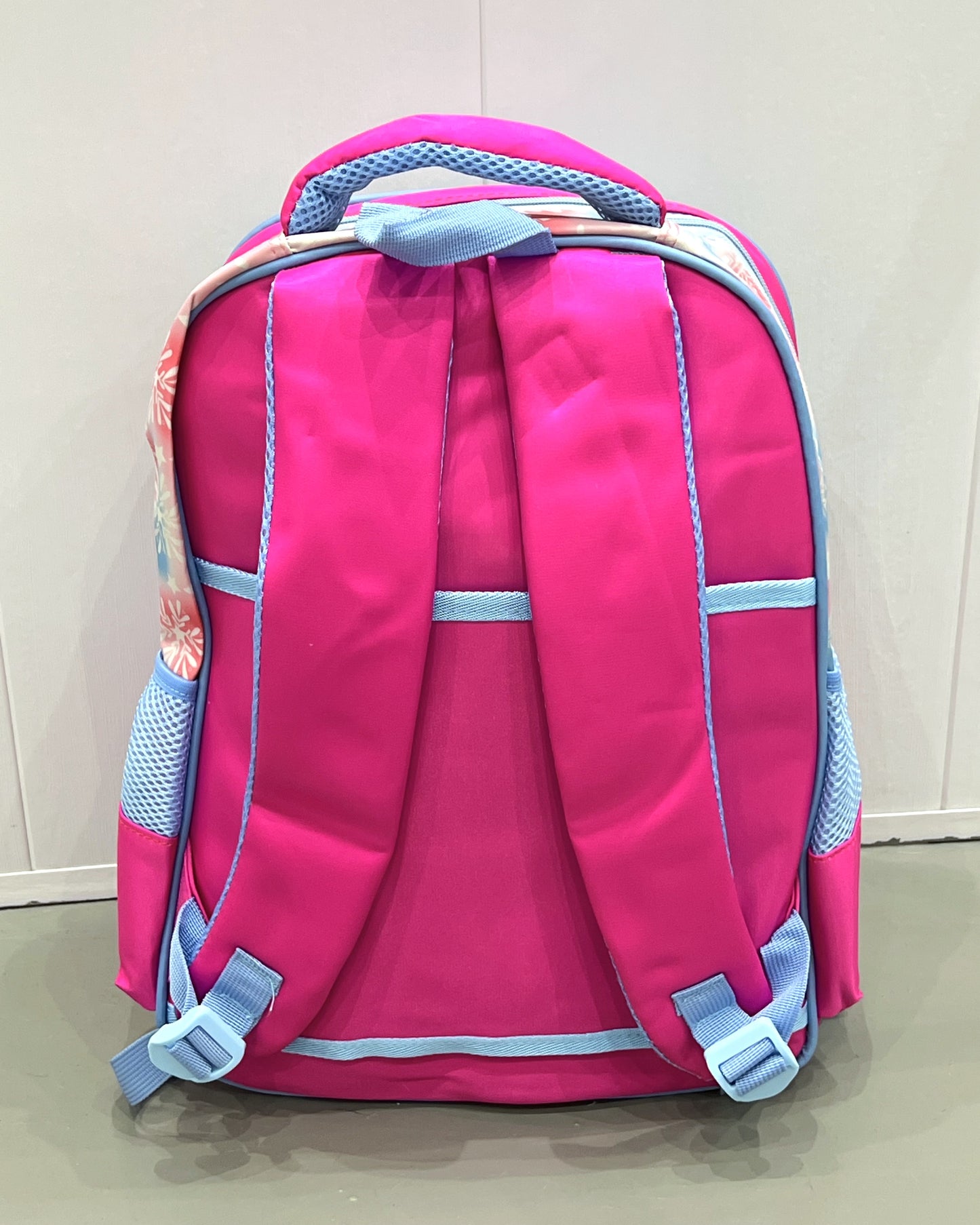 3-in-1 Detachable Trolley Schoolbag Set for Kids – Rolling Backpack with Lunch Bag & Pencil Case - 25-16222-1 Ice Princesses