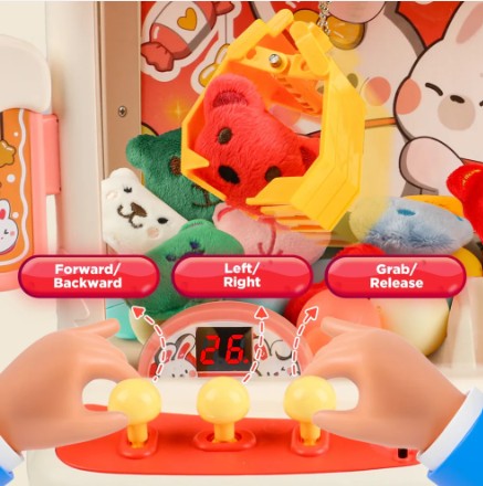 Citygo Mini Claw Machine - SnowCastle Bunny – Lights, Music & Skill Development| C675005