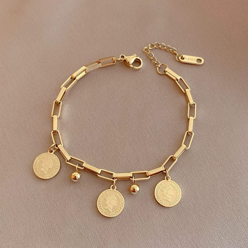 Stainless Steel Bracelet – Hypoallergenic, Tarnish-Free, Long-Lasting Elegance 42BR12