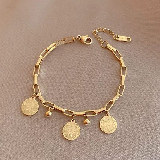 Stainless Steel Bracelet – Hypoallergenic, Tarnish-Free, Long-Lasting Elegance 42BR12
