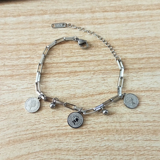 Stainless Steel Bracelet – Hypoallergenic, Tarnish-Free, Long-Lasting Elegance 43BR13