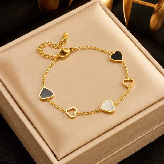 Stainless Steel Bracelet – Hypoallergenic, Tarnish-Free, Long-Lasting Elegance 48BR157
