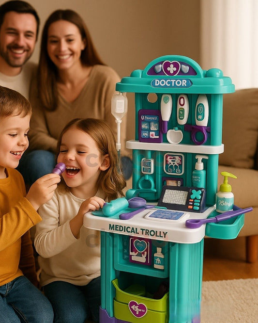 2-in-1 Doctor Medical Suitcase – Pretend Play Set (Ages 3+) | C671898 | CityGo