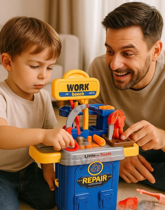 2-in-1 Tool Workbench Backpack (Ages 3+) | C937412 | CityGo