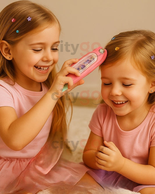 Jewel Hair Kit – Sparkly Gem Applicator Wand – No-Heat, Kid-Safe Styling Fun, Ages 5+ | 148272 | CityGo