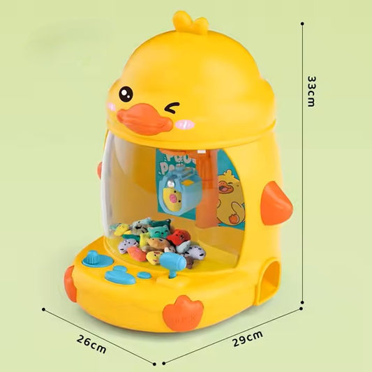 Citygo Mini Claw Machine Duck - Lights & Music Arcade Toy with Plush Dolls - 170396 | CityGo