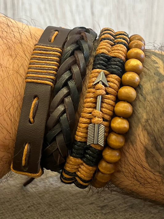Men Bracelet Set - 2927