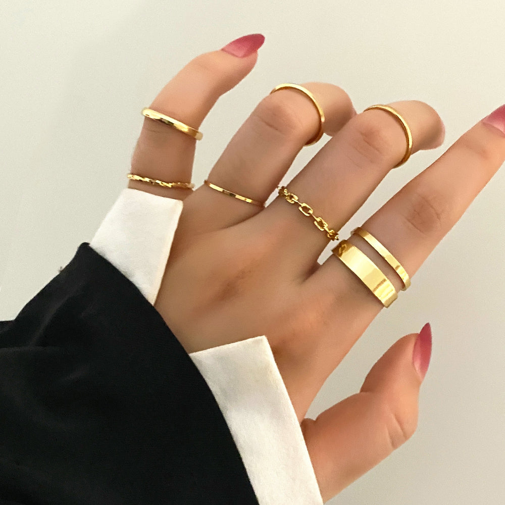 Women Rings Set - 0847