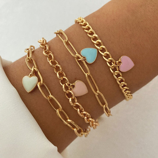 Women Bracelet Set - 5539