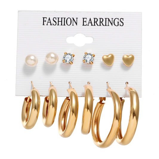 Women Earring Set - 56-05