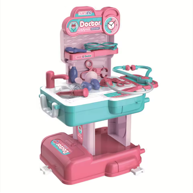 2-in-1 Doctor Backpack Playset – Clinic Table & Tools (Ages 3+) | C937415 | CityGo