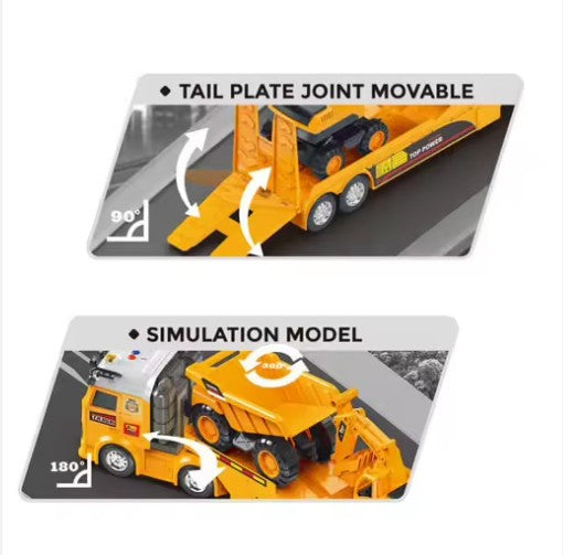 construction truck playset