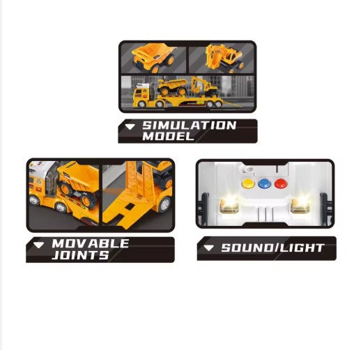 construction truck playset