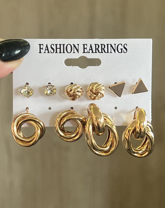 Women Earring Set - 56-06