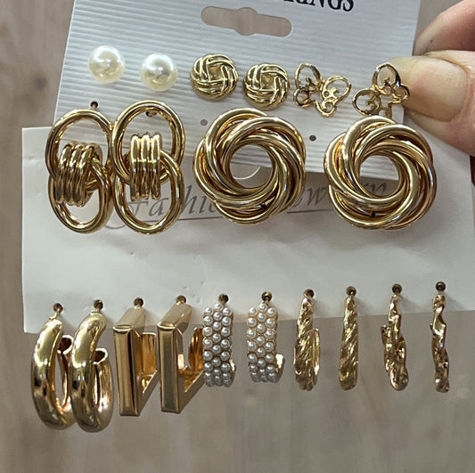 Women Earring Set - 69-014371